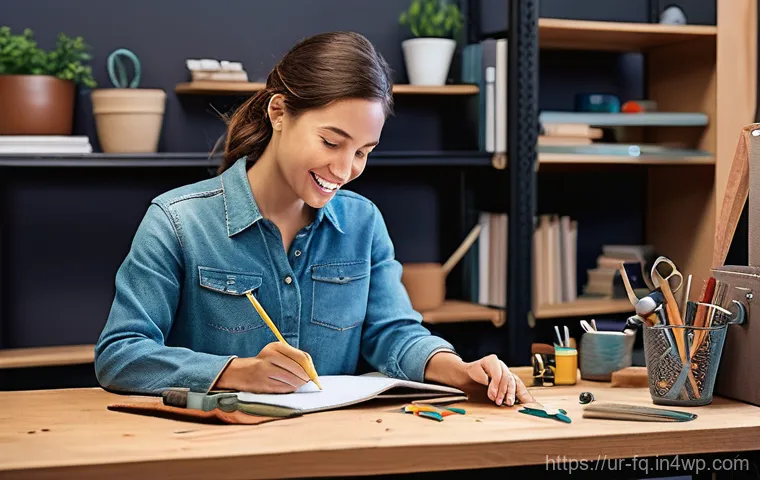 직업 전환 후 자아 정체성 변화 - **Prompt:** A diverse adult individual, dressed in smart-casual attire, sits at a modern desk in a w...